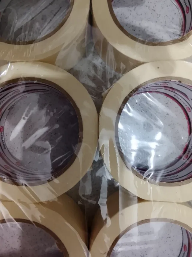 Rollos de cinta de carrocero pintura papel