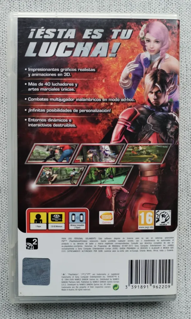 Gioco per PSP Tekken 6