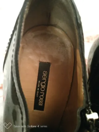 Stivaletti Sergio Rossi  vernice n. 37