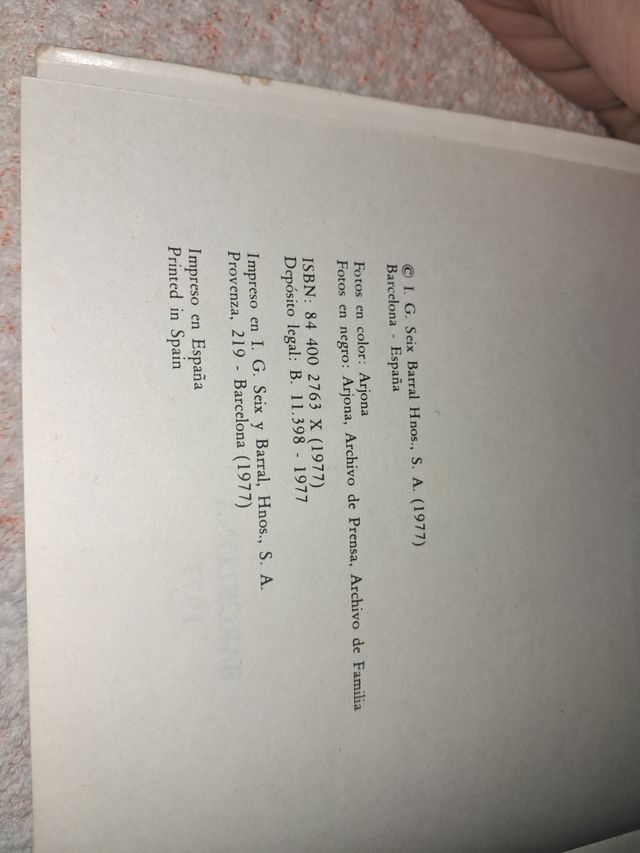 Libro Historia de un Torero Antonio Bienvenida