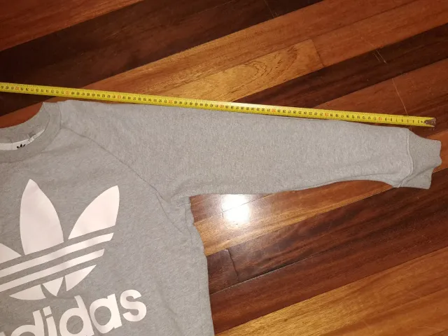 Sudadera Adidas Vintage Gris
