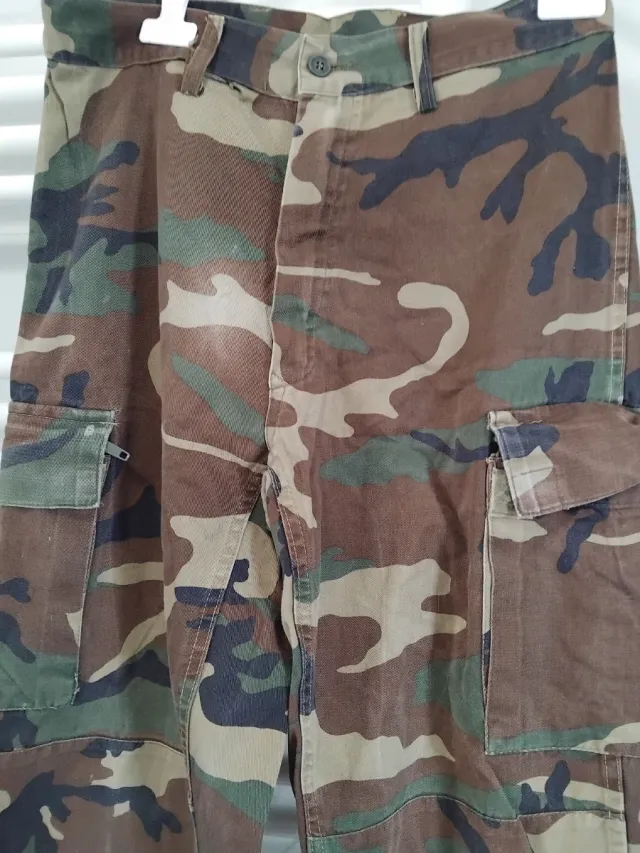 Pantalone Vintage Esercito Mimetici