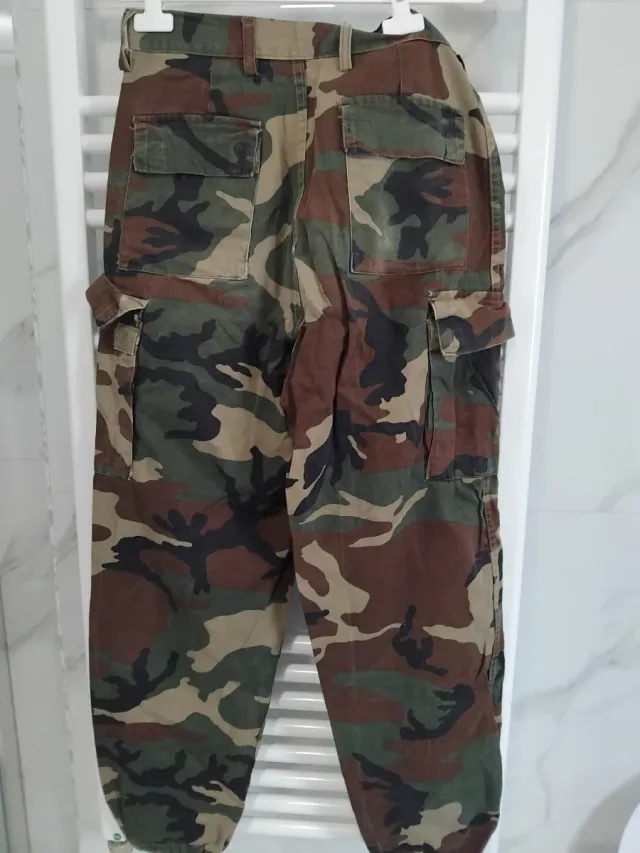 Pantalone Vintage Esercito Mimetici