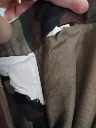 Pantalone Vintage Esercito Mimetici