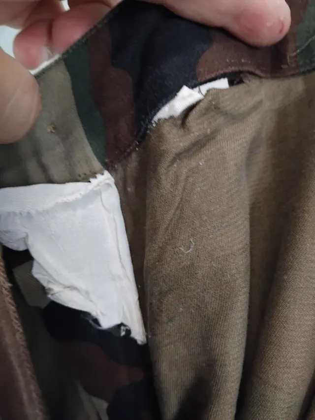 Pantalone Vintage Esercito Mimetici