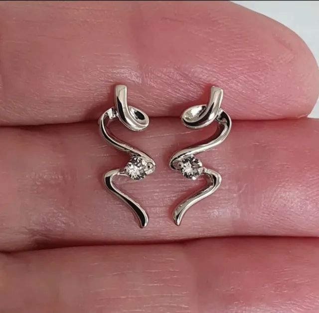 Conjunto ORO BLANCO Y SWAROVSKIS REGALO NAVIDAD.