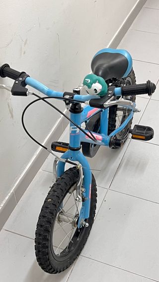 Bicicleta infantil azul