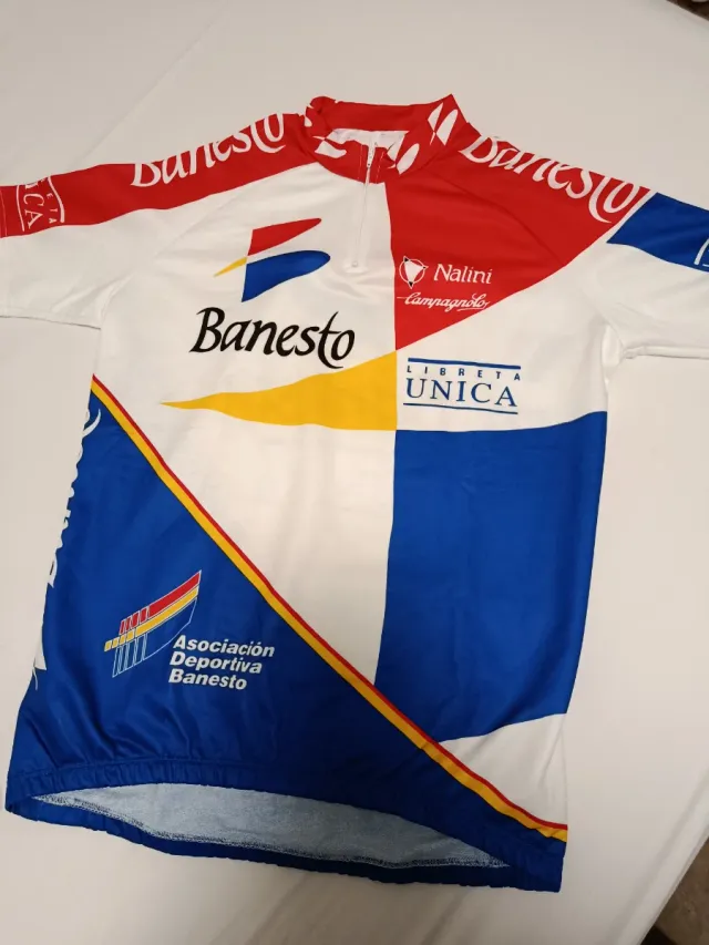 Maillot Ciclismo Banesto Nalini