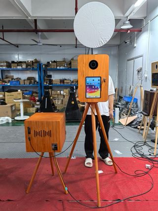 Fotomatón Vintage con Luces LED