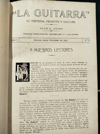 "La Guitarra" 1923-1926 Revista COMPLETA