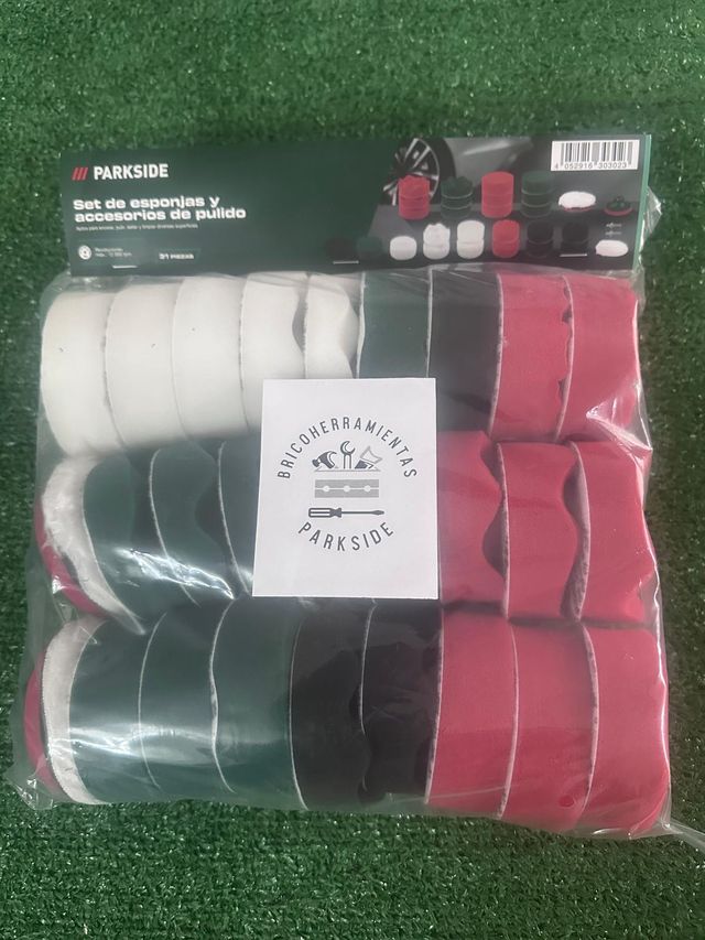 Set Esponjas Pulido Parkside 31 Piezas