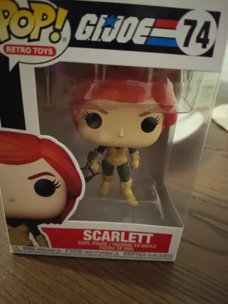 Funko Pop! G.I. Joe Scarlett #74