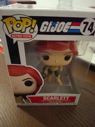 Funko Pop! G.I. Joe Scarlett #74