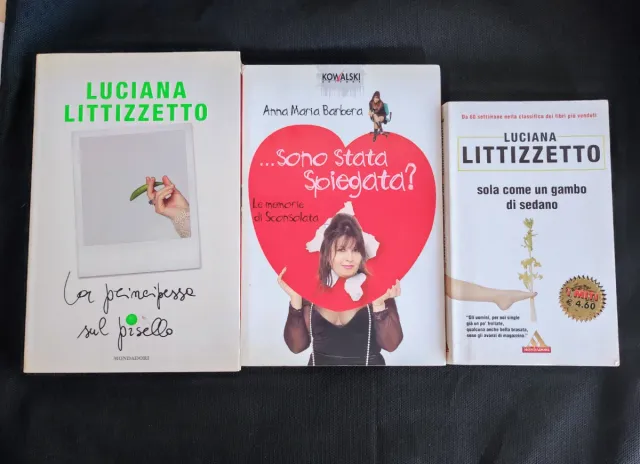 3 libri - Luciana Littizzetto, Anna Maria Barbera