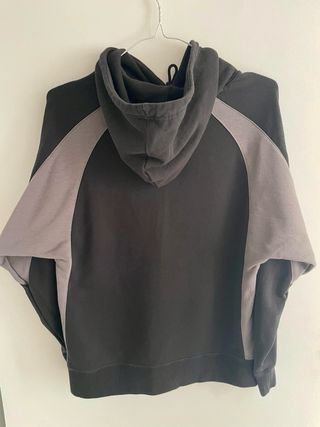 Sudadera Puma Negra y Gris Talla S