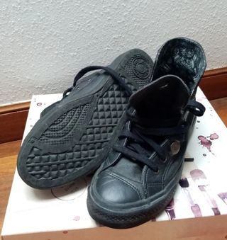 Zapatillas Levi's Cuero Negras