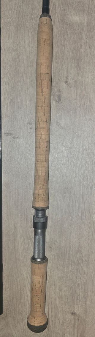 Caña de pesca mosca 2 manos