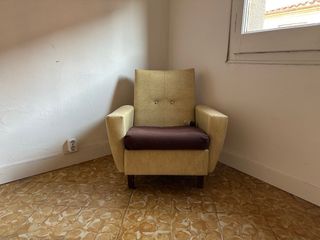 2 Butacas Skay Años 70 Beige/Marrón