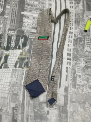 Corbata Liner Beige Hecha a Mano