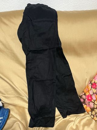 Pantalón chándal negro Regular Fit