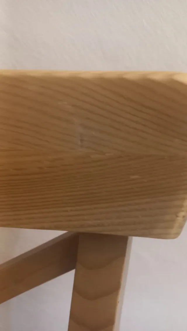 Silla alta madera Ikea