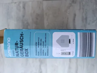 Ambiano Naturgeräuschbox Bianca