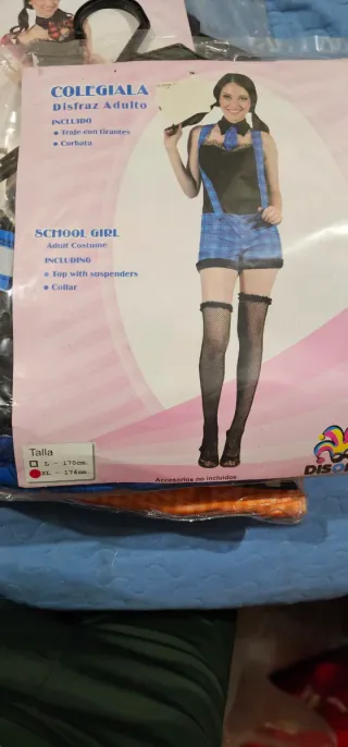 Disfraz Colegiala Adulto Talla XL