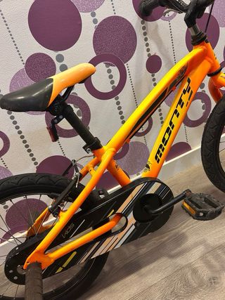 Bicicleta Monty Naranja Infantil