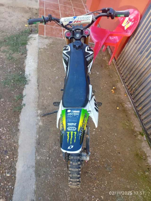 Pit Bike 125 Rebel Master Monster Energy