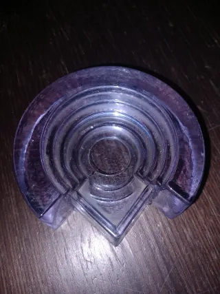 Portacenere vintage in vetro anno 70'