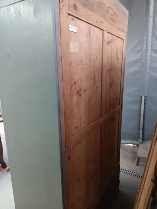 Armadio libreria o dispensa legno e metallo