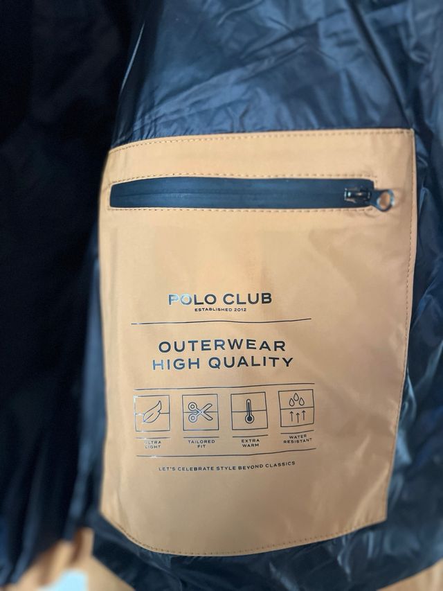 Chaqueta Polo Club Marrón Talla L