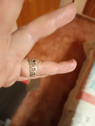 Anillo Plata Flor de Lis