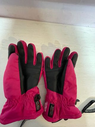 Guantes de Nieve Rosas para Niños