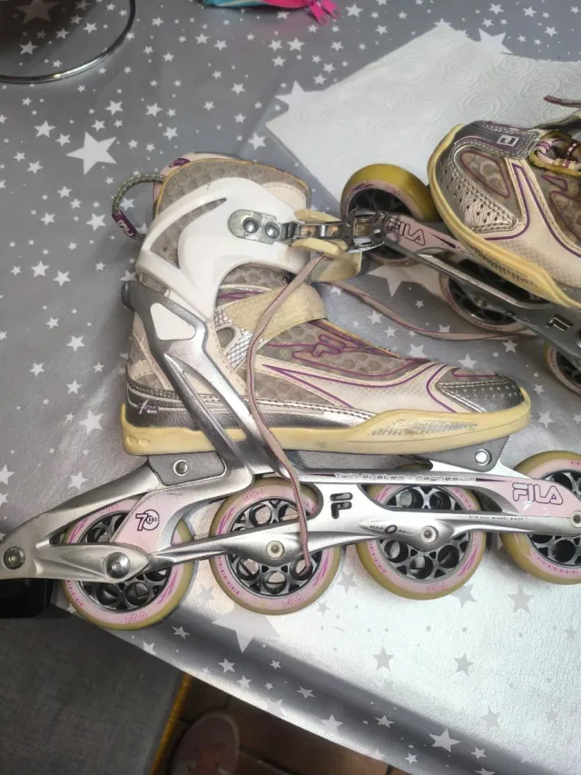 Pattini in linea Fila taglia 38