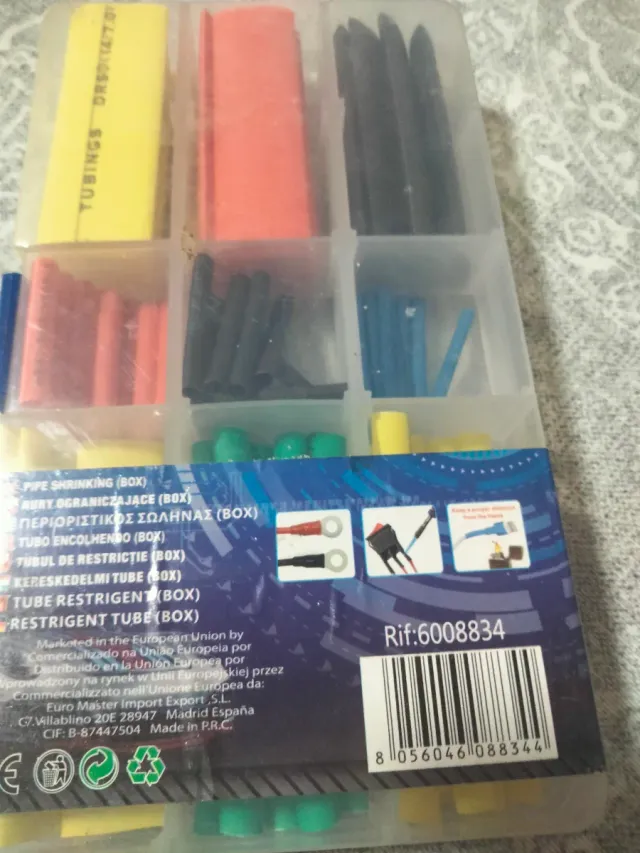 Tubo Termorretráctil (Caja) 60pz