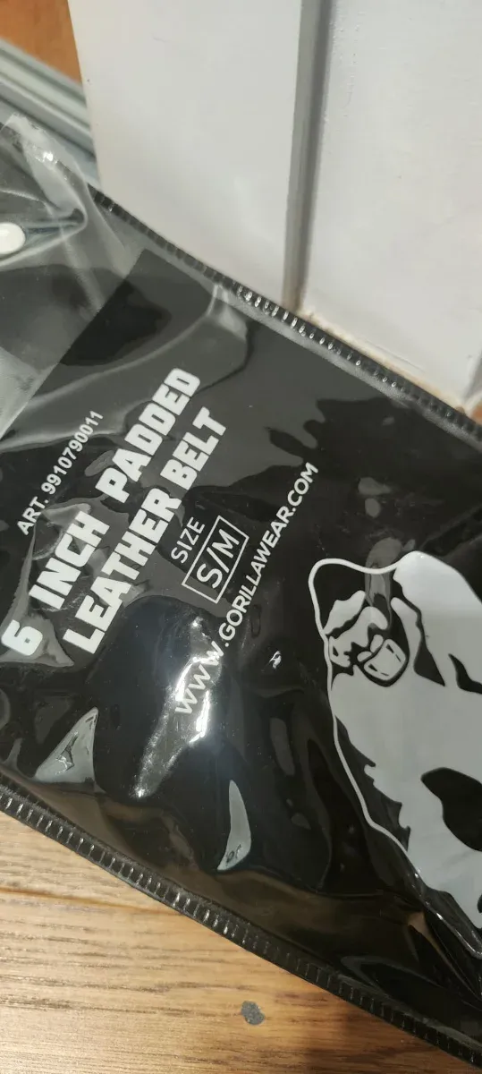 Cinturón Gorilla Wear 6 Padded Leather