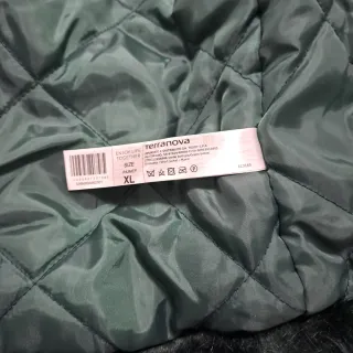 Cappotto donna pelliccia sintetica verde XL