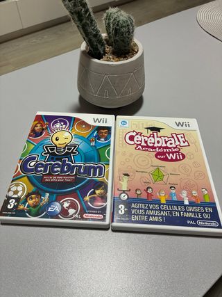 Juegos Wii Cerebrum y Cérébrale Académie