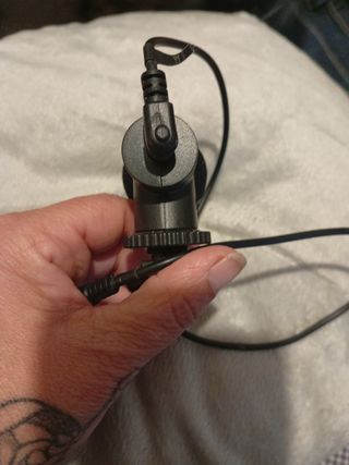 Micrófono Cámara Negro