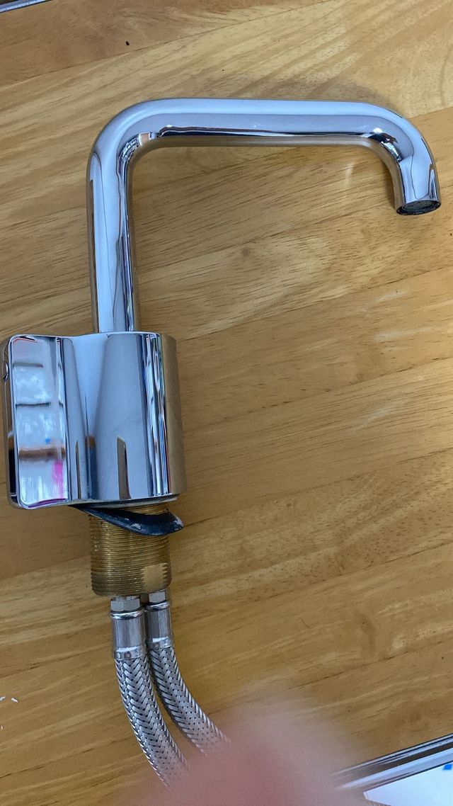 Grifo termostático lavabo metal