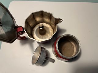 Caffettiera Moka Express 1 Tazza Rossa