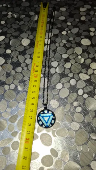 Colgante Iron Man Negro