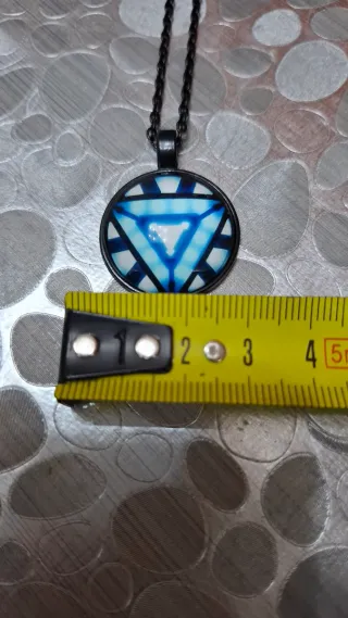 Colgante Iron Man Negro