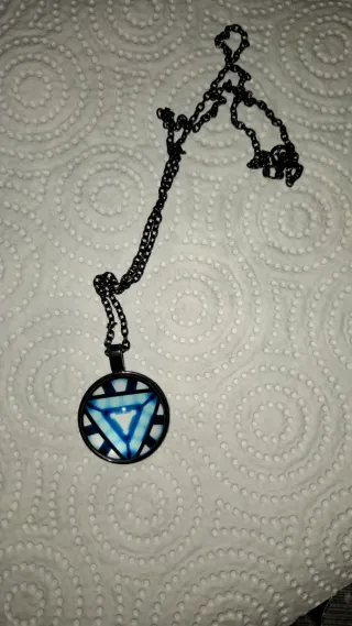 Colgante Iron Man Negro