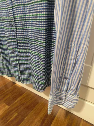 Camisa Desigual Rayas y Cuadros Hombre