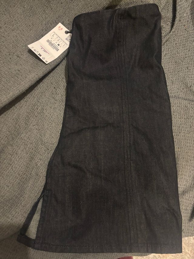 Falda tejana Zara Talla L