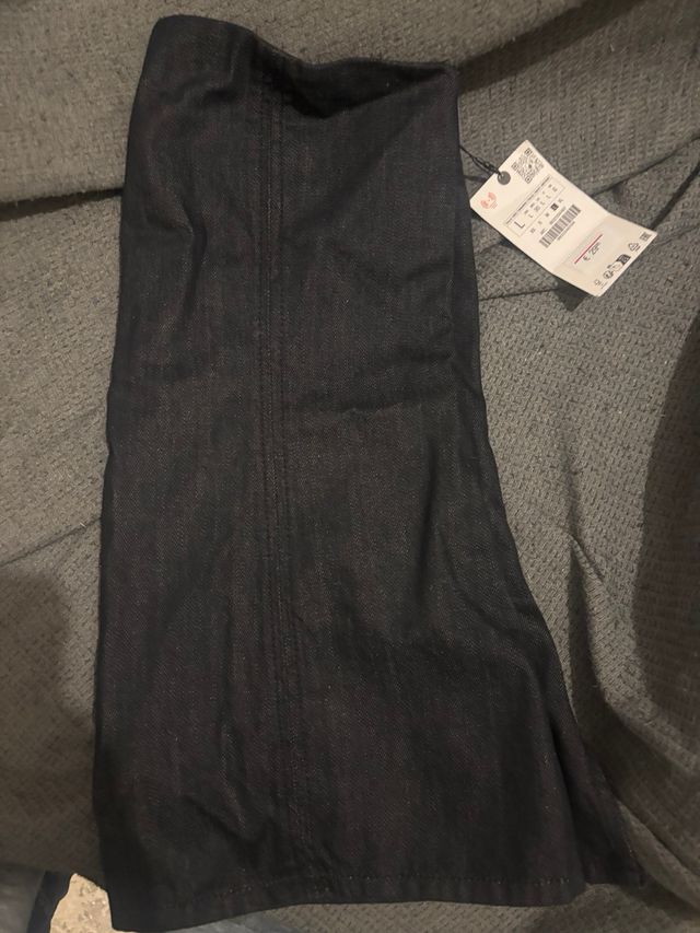 Falda tejana Zara Talla L