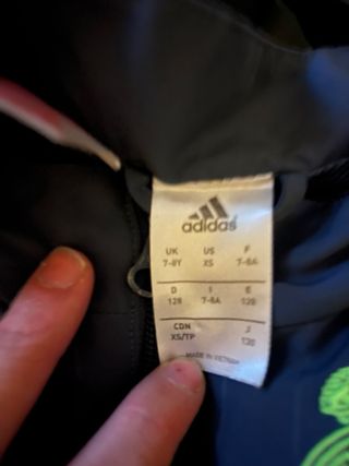 Conjunto Chándal Real Madrid Adidas Negro/Amarillo