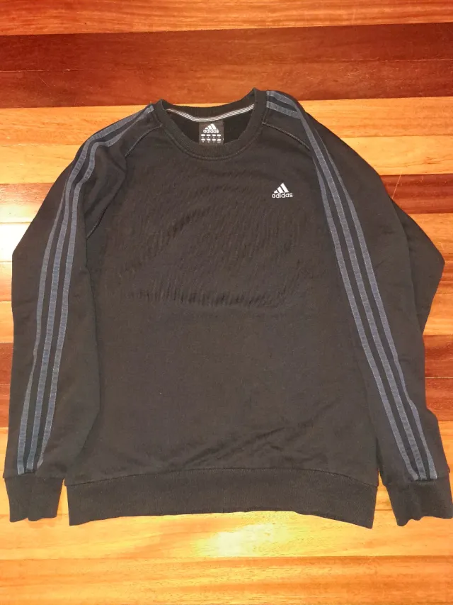 Sudadera Adidas Vintage Negra